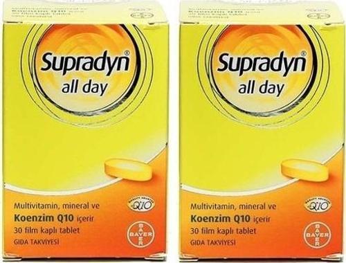 Supradyn All Day 30 Tablet (2 Kutu)