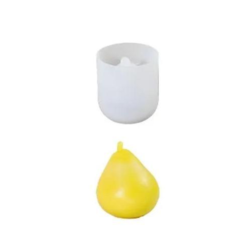 Epoksi Silikon Armut Taş Tozu Kalıbı 8.2X7.3 CM