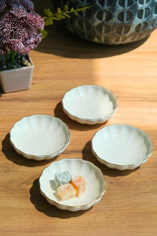 Bone Luz Kase Altın File 4 Parça 8cm BNLZF08KSS220