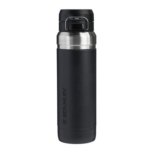 The Quick-Flip Water Bottle 1.06L / 36oz Black 2.0 Termos