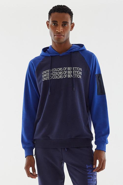 Erkek Kapüşonlu Sweatshirt BNT-M20648