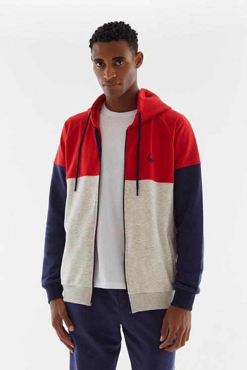 Erkek Kapüşonlu Sweatshirt BNT-M20673