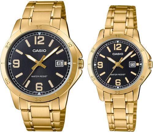 MTP-LTP-V004G-1BUDF Çift Kol Saati (Kadın-Erkek)