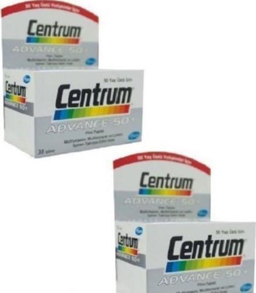 Advance 50+ Multivitamin 30 Tablet 2'Li Paket