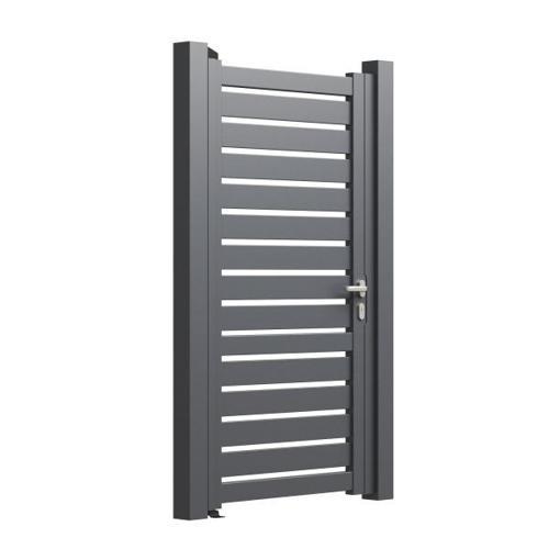 BAHÇE KAPISI - A1 100 Cm-Gri