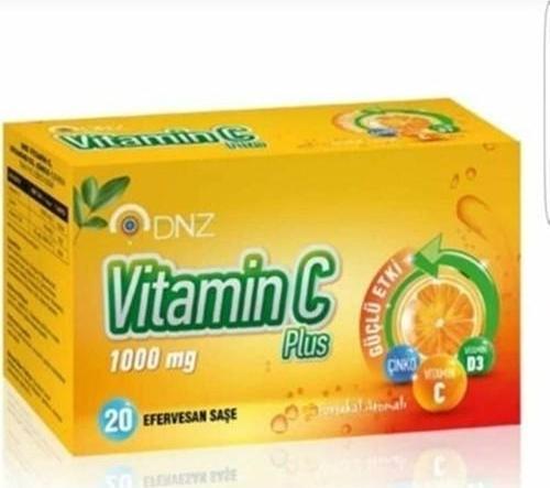 Vitamin C Plus 1000 Mg 20 Efervesan Saşe
