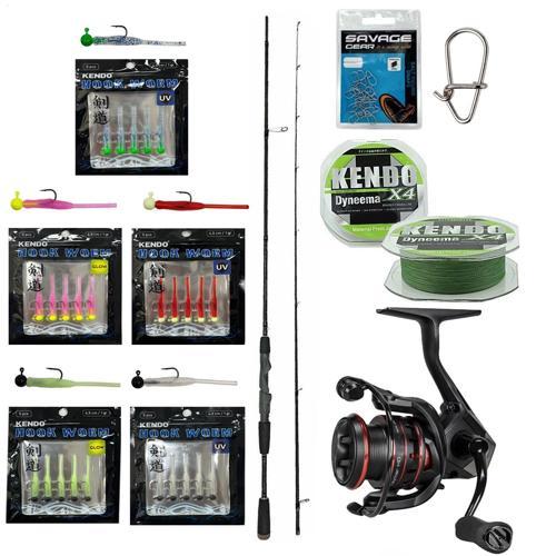 YekOutdoor HookWorm LRF Seti Okuma Epixor Ultra Light Game 213cm 1-8gr Olta Kamışı&Okuma Ceymar HD CHD-2500A 7+1BB Olta 