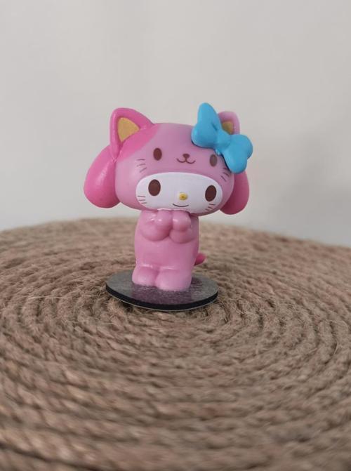 Mini Figür Sanrio My Melody Karakter Figür Oyuncak 15530