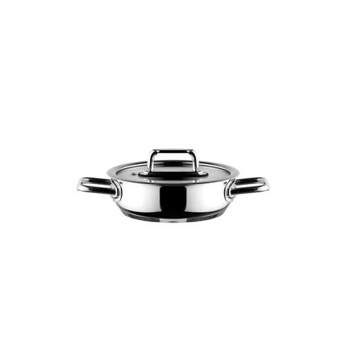 Colombus Metal Kulp Cam Kapak Sahan - 16 Cm