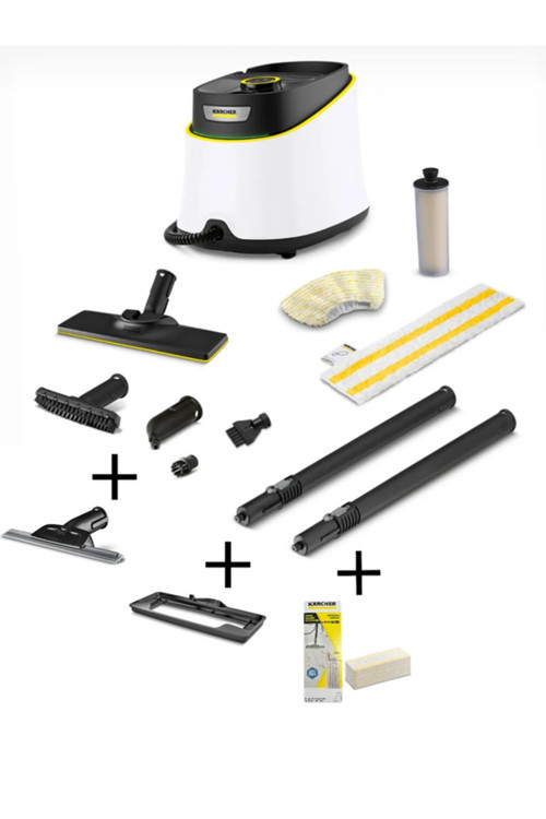 Sc 3 Deluxe Buharlı Temizlik Makinesi Cam Temizleme Aparatı Halı Başlığı