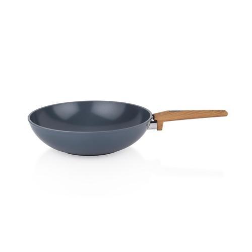 Seramik Wok Tava 28 CM Yanmaz Yapışmaz Yüzey