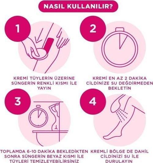 Duşta Tüy Dökücü Krem Bacak & Vücut Bölgesi Normal Ciltler 150 Ml