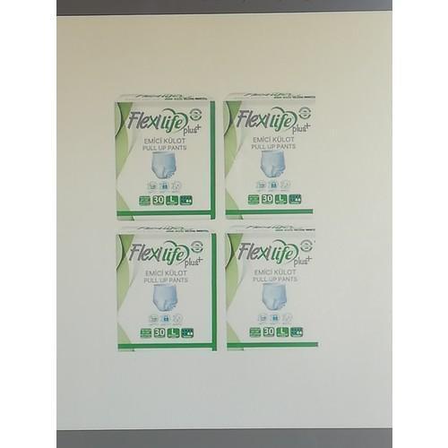 Plus Emici Külot Büyük Boy Large 30'lu 4 paket / 120 adet