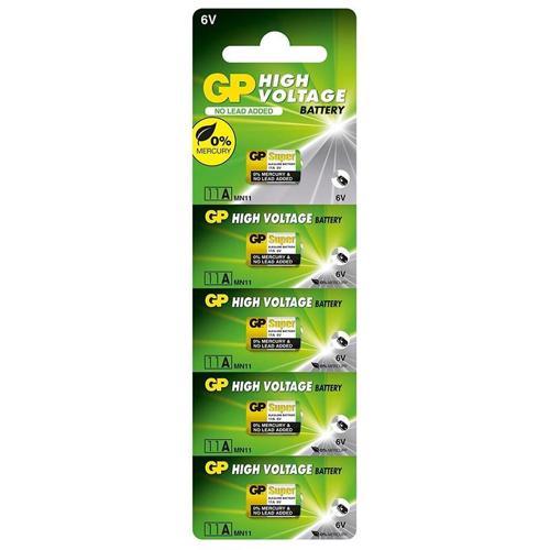 GP 11A-2C5 ALKALİN 6V 5Lİ PAKET PİL 