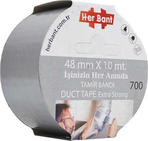 700 Tamir Bantı 48mmx10m Gri 1 Adet