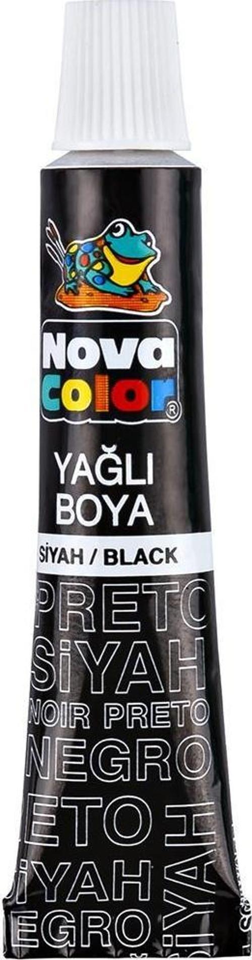 Nc-132 Yağlı Boya Tüp Siyah 12 Li (1 Paket 12 Adet)
