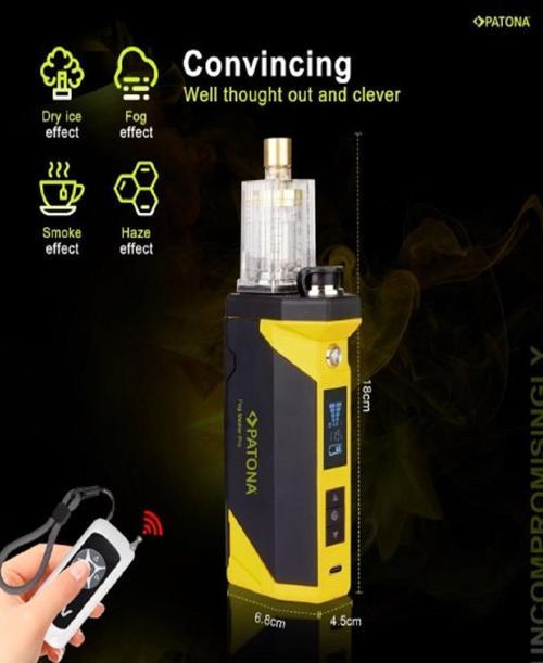 4270 Fog Master Pro Set Taşınabilir sis Makinesi Aksesuarları ve Çantası Dahil