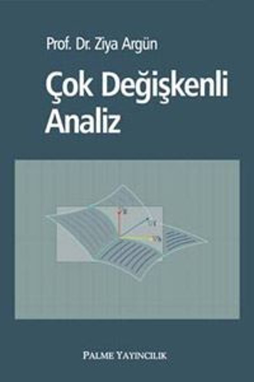 Palme Yayınevi Çok Değişkenli Analiz Kitabı