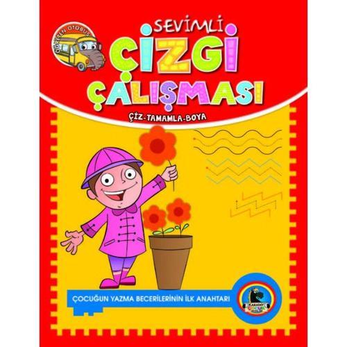 4E Karatay Sevimli Çizgi Çalışması 6 Kitap 153-08-4158