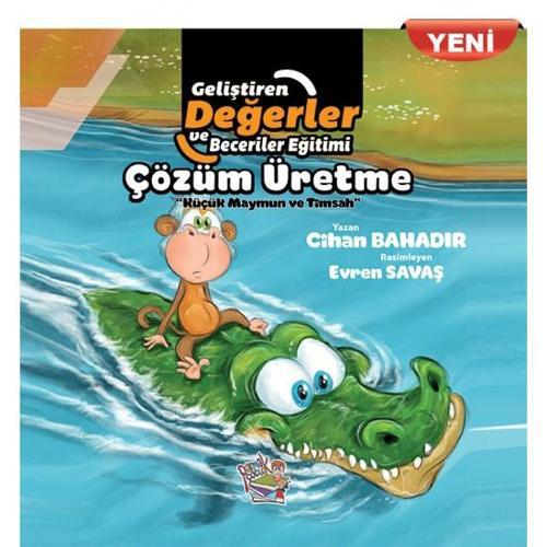 Parmak Çocuk Yayınları Yyg Gelişen Değerler ve Beceri Eğitimi Çözüm Üretme / Küçük Maymun ve Timsah