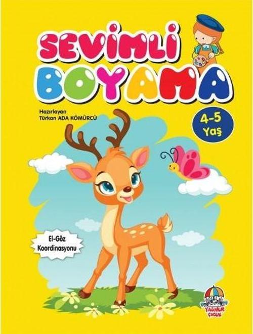 Yağmur Çocuk Yyg Sevimli Boyama (4-5 Yaş)