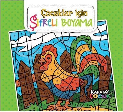 Boyama Kitabı Çocuklar İçin Şifreli Mandala Karatay 153-00-0197
