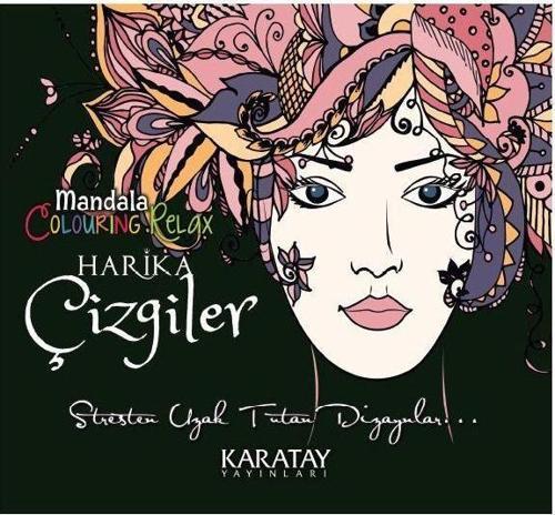 Boyama Kitabı Harika Çizgiler Mandala Karatay 153-00-0157