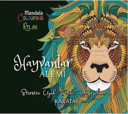 Boyama Kitabı Hayvanlar Alemi Mandala Karatay 153-00-0154
