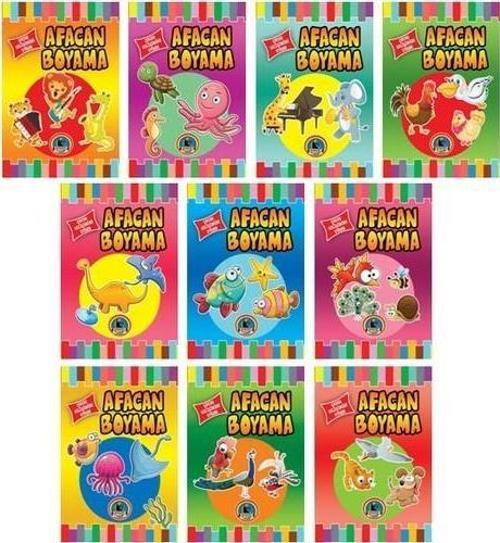 4E Karatay Boyama Afacan Beheri 10 Kitap 153-08-2788