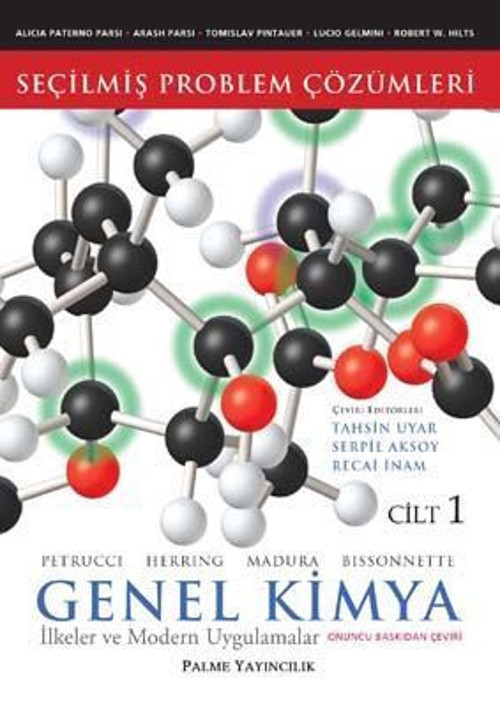 Palme Yayınevi Genel Kimya Seçilmiş Problem Çözümleri 2 (10,Baskı)