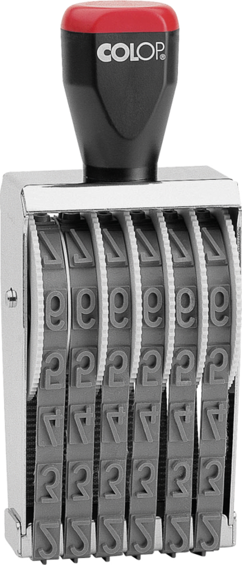012006 BANDLI NUMARATÖR - 12MM/6 HANELİ