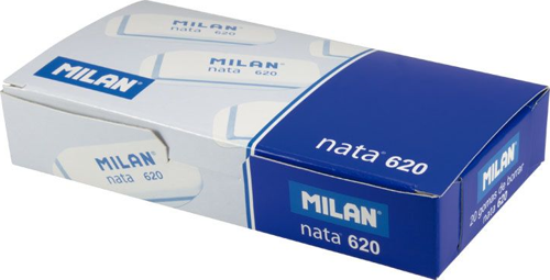 MILAN CPM620 NATA YUMUŞAK PLASTİK SİLGİ - 20ADET