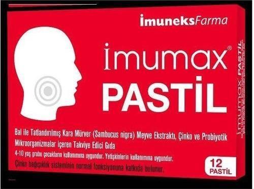 İmuneks İmumax Pastil 12 Pastil