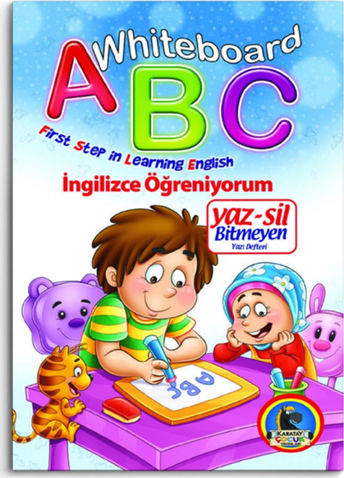 Defter Yaz-Sil Bitmeyen İngilizce Alfabeyi Öğreniyorum 153-08-2736