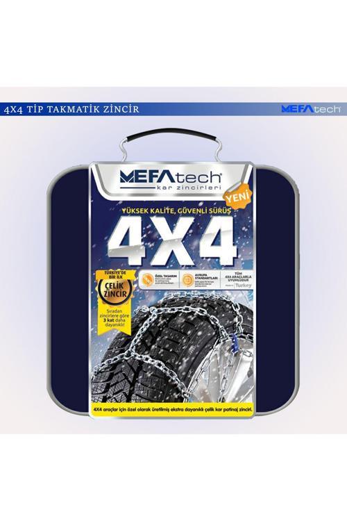 Mefatech Oto Lastik Kar Zinciri 225/55/R19 4X4 Tipi Takmatik Kolay Montaj Binek Suv Minibüs