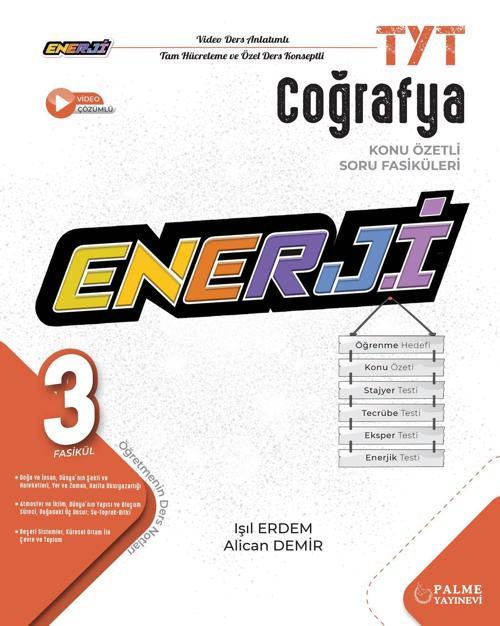 Enerji Tyt Coğrafya Konu Özetli Soru Fasikülleri Işıl Erdem , Alican Demir