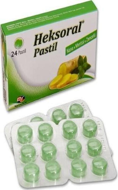 Mf Heksoral Pastil Nane + Mentol + Zencefil