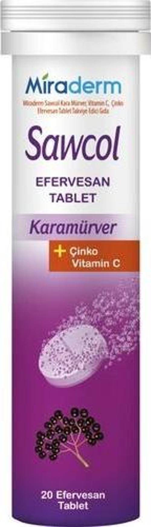 Sawcol Karamürver 20 Efervesan