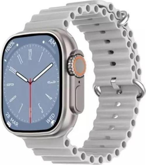 Watch Hk9 Ultra 2 Amoled Ekran Android İos Harmonyos Uyumlu Akıllı Saat Gri