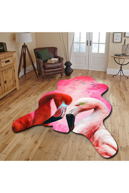 Dekoratif, 3D Baskılı Özel Tasarım, Lazer Kesim, İnce, Kaymaz Taban Halı 81 - 160 X 230