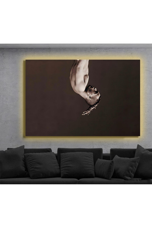 Led Işıklı Kanvas Tablo, 3D Dekoratif Baskılı Tablo Yapay Zeka Destekli Modern Tasarımlar 149
