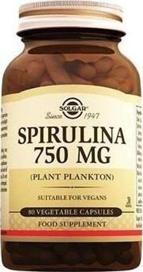 Spirulina 750 Mg 80 Kapsül