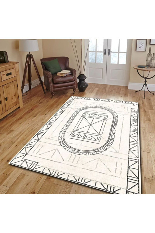 3D Baskılı Halı 107 - 140 X 220