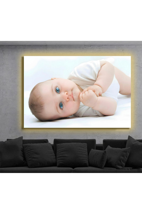 Led Işıklı Kanvas Tablo, 3D Dekoratif Baskılı Tablo Yapay Zeka Destekli Modern Tasarımlar 377