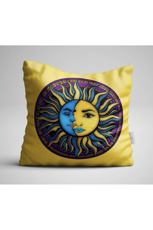 Dijital Baskılı Kırlent Kılıfı 4 Adet 43 x 43 cm