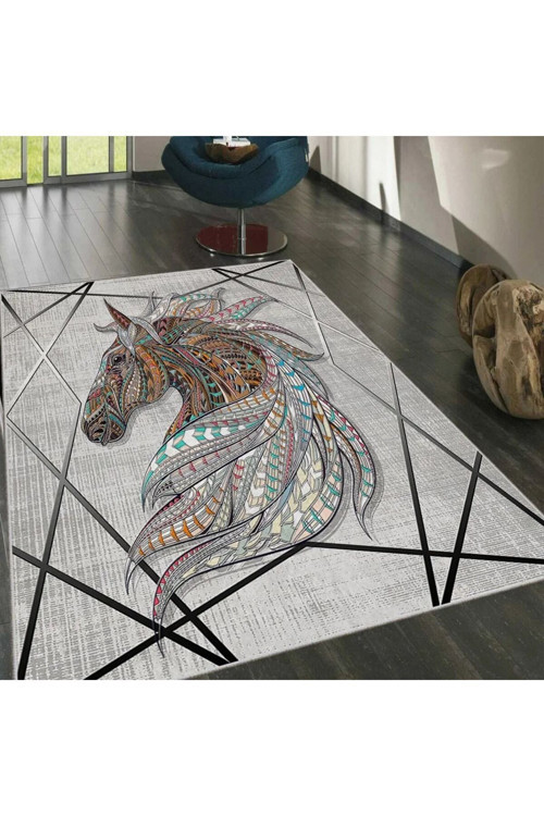 3D Baskılı Halı 216 - 140 X 220