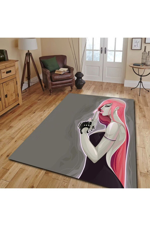 3D Baskılı Halı 157 - 80 X 140