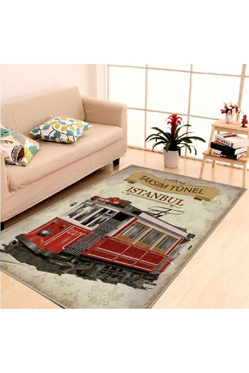 3D Baskılı Halı 219 - 140 X 220