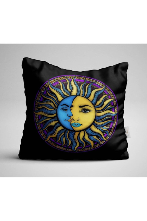 Dijital Baskılı Kırlent Kılıfı 4 Adet 43 x 43 cm