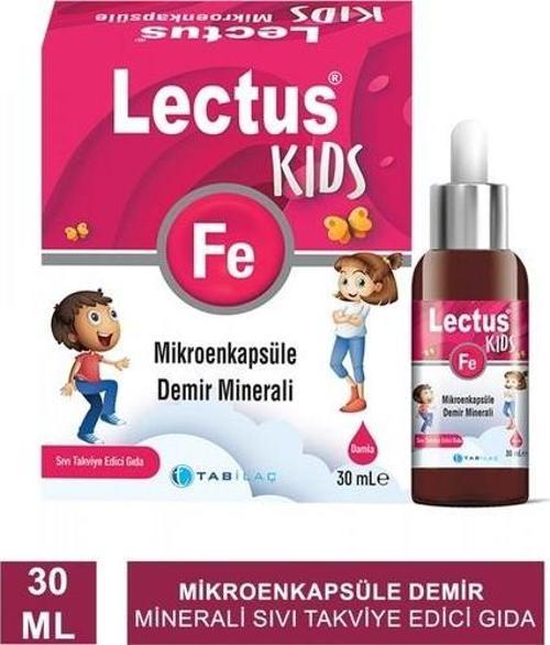 İlaç Lectus Kids Demir 30 Ml